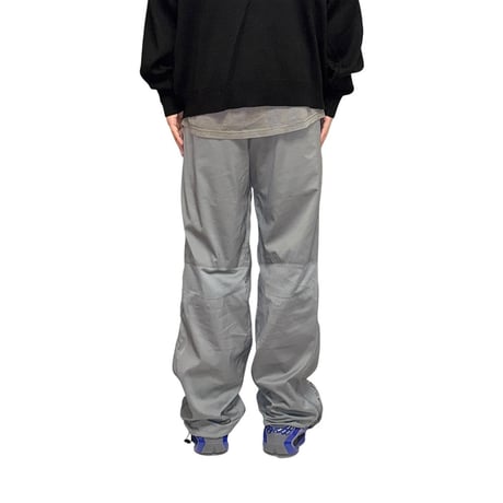 【USED】00's NIKE 3D KNEE POLY TRACK PANTS URBAN GRAY