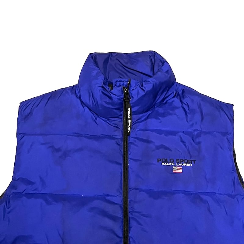 USED】90'S POLO SPORT RALPH LAUREN DOWN VEST | 