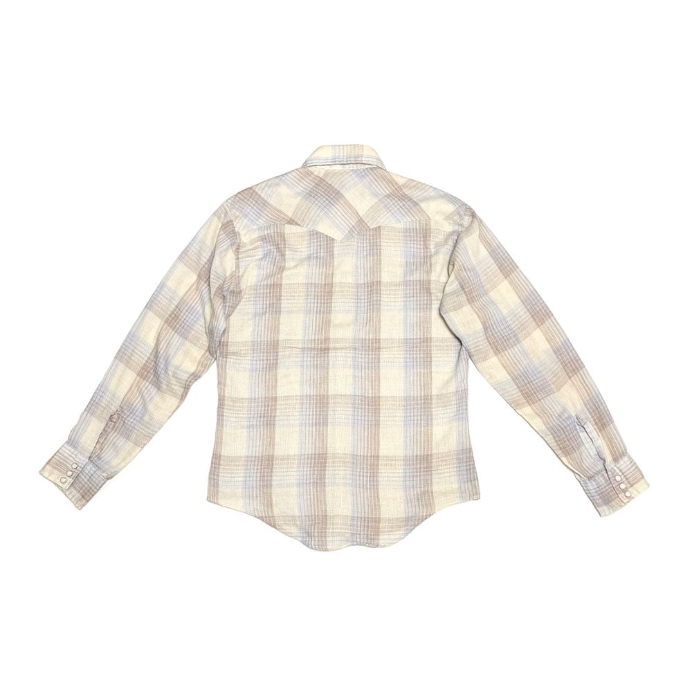 【70s 馬車タグ】OLD GAP ウエスタンシャツ チェック USED】70's OLD GAP “Fashion Pioneers” Western P