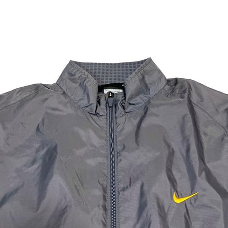 【USED】00'S NIKE SPHERE NYLON JACKET GRAY × BLUE