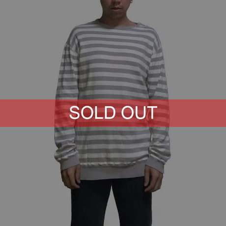 【USED】90'S SONIA RYKIEL BORDER L/S T-SHIRT