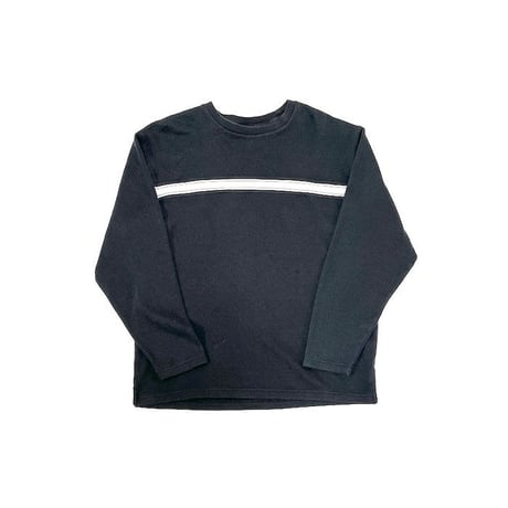 【USED】90'S-00'S FADDED GLORY LINE DESIGN L/S T-SHIRT