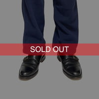 【USED】POLO RALPH LAUREN DOUBLE MONK STRAP BLACK LEATHER SHOES