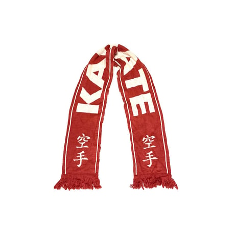【USED】90's-00's KARATE KNIT MUFFLER