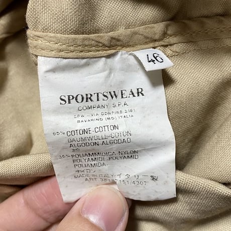 【USED】00'S C.P.COMPANY STAND FALL COLLAR COAT