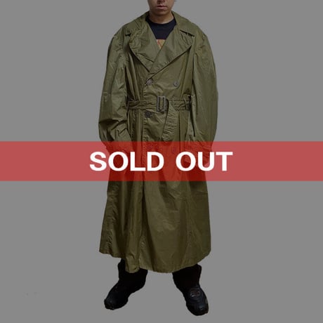 【USED】 50'S US ARMY RAIN TRENCH COAT