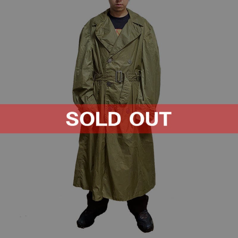 50's US ARMY レインコート トレンチコート USED】 50'S US ARMY RAIN TRENCH COAT | KONBINI