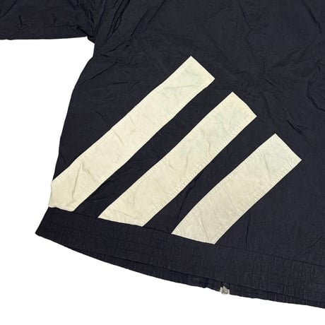 【USED】80'S-90's adidas NYLON JACKET BLACK MADE IN TAIWAN