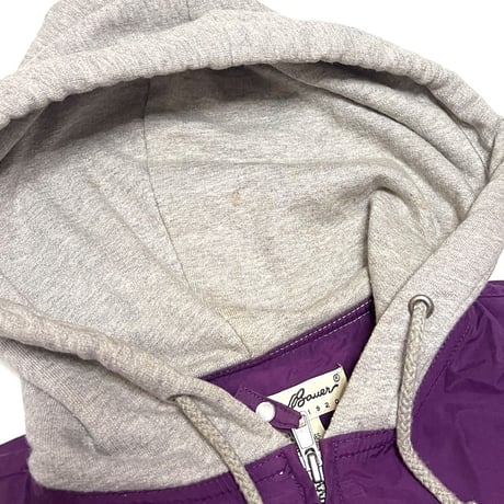 【USED】90's-00's Eddie Bauer COTTON NYLON JACKET with HOOD