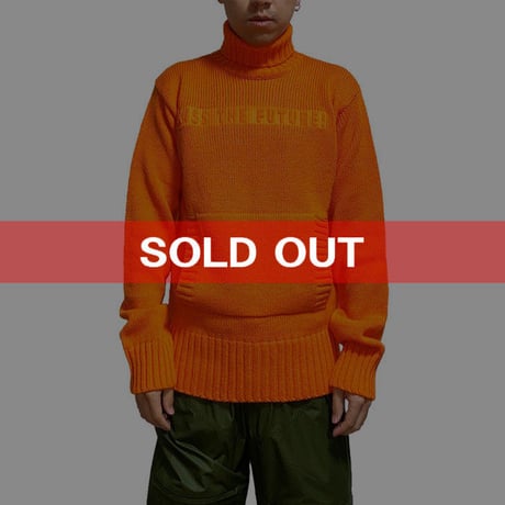 【DEAD STOCK】90'S W&LT JEANS HI-NECK SWEATER