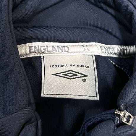 【USED】00'S UMBRO ENGLAND NATIONAL TEAM FOOTBALL PISTE TOP