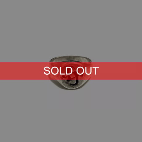 【USED】Vintage Sterling Silver Signet Ring