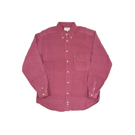 【USED】90'S ARMANI JEANS RAYON CORDUROY B.D.SHIRT