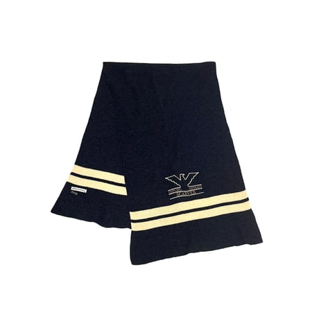 【USED】90's EMPORIO ARMANI WOOL KNIT SCARF