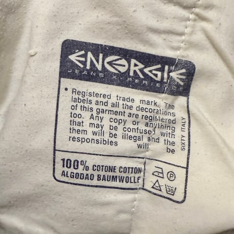 【USED】90's-00's ENERGIE CORDUROY DOUBLE KNEE PANTS