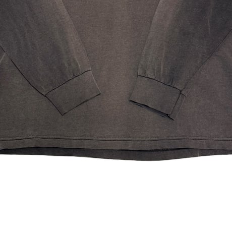 【USED】00's Kawasaki "Splash Logo" Faded Black L/S T-shirt