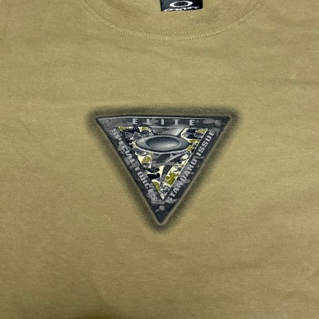 【USED】00's OAKLEY TRIANGLE LOGO T-SHIRT
