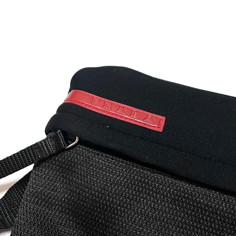 USED】90's-00's PRADA LINEA ROSSA NEOPRENE × NY