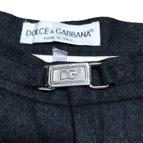 【USED】VINTAGE DOLCE & GABBANA WOOL TROUSERS