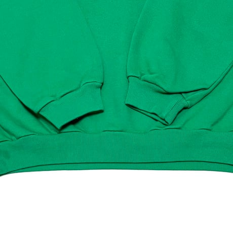 【USED】90's UNITED COLORS OF BENETTON SWEATSHIRT EMERALD GREEN