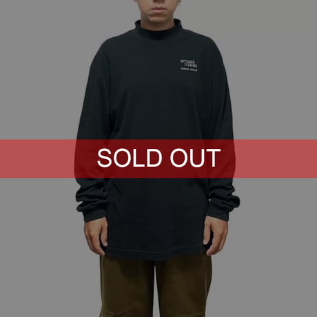 【USED】00'S ARMANI MANIA GIORGIO ARMANI MOCK-NECK L/S T-SHIRT