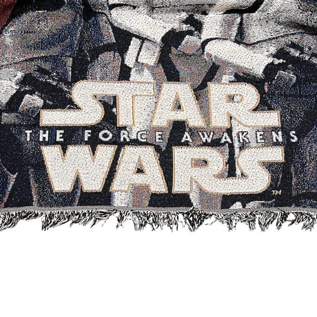 【USED】90's-00's STAR WARS STORMTROOPER WOVEN BLANKET