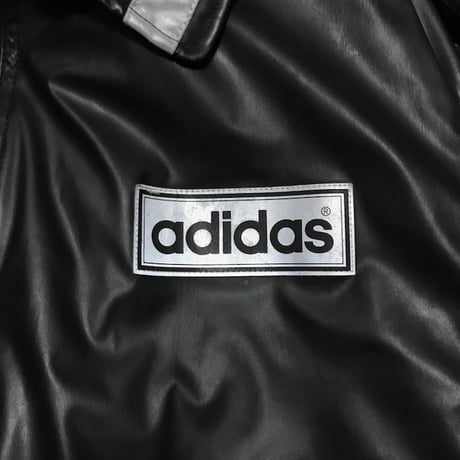 【USED】90'S ADIDAS REFLECTIVE LINE BOMBER JACKET