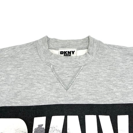 【USED】90'S DKNY JEANS STATUE OF LIBERTY LOGO SWEATSHIRT