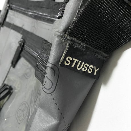 【USED】00'S STUSSY MONOGRAM SHOULDER BAG