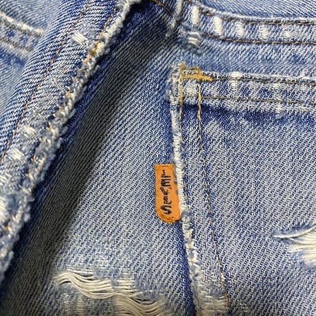 【USED】70'S LEVIS BIG "E" PATCHWORK JEANS