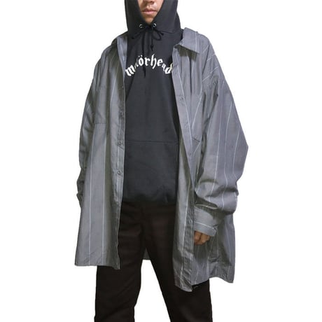 【USED】RED CAP SUPER OVERSIZED WORK SHIRT