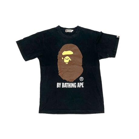 【USED】90'S A BATHING APE APE HEAD T-SHIRT
