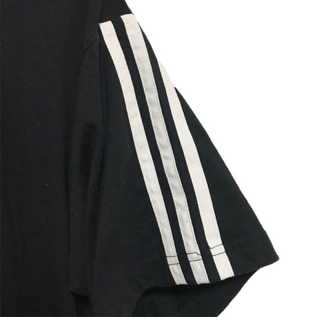 【USED】90'S ADIDAS 3-STRIPES LOGO T-SHIRT
