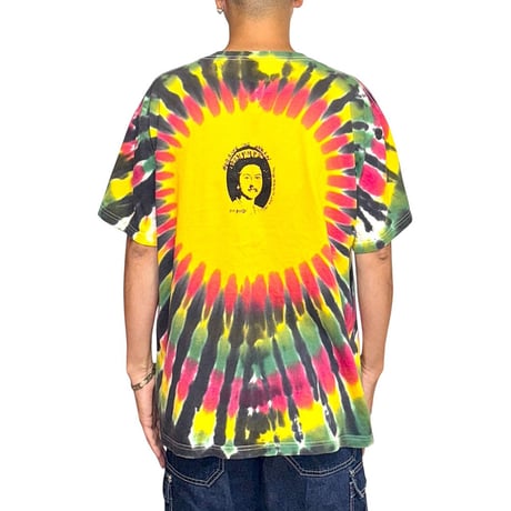【USED】00's Sex Pistols "God Save The Queen" Jamaican Tie-Dye T-shirt