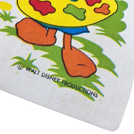 【USED】50'S DISNEY PLACE MAT