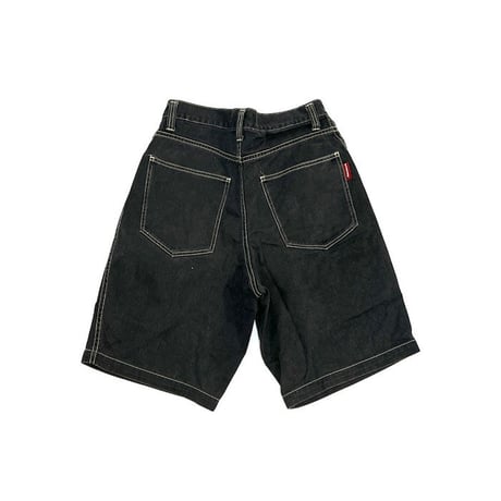 【USED】90'S-00'S VANS BLACK DENIM SHORTS