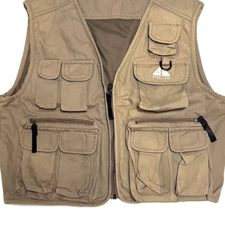 【USED】90's NIKE ACG Utility Fishing Vest