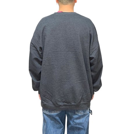 【USED】00'S BOOTLEG N◯KE BOTANICAL EMBROIDERY SWEATSHIRT