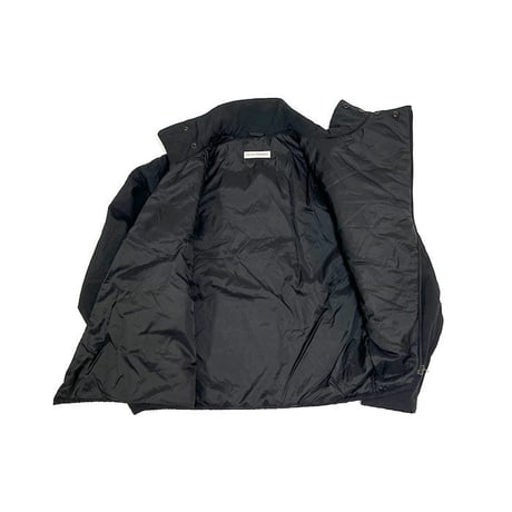 【USED】90'S-00'S EMPORIO ARMANI DIAGONAL ZIP-UP PADDED JACKET