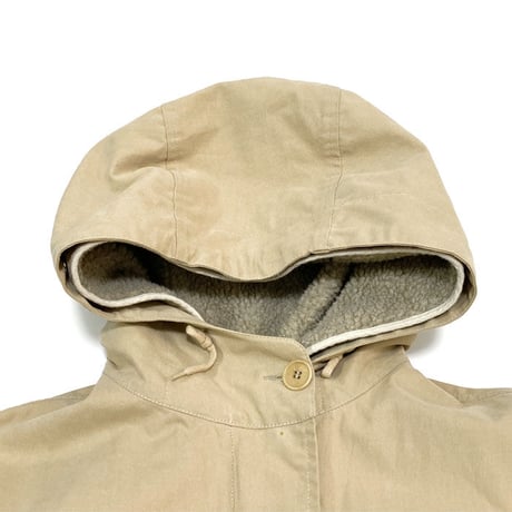 【USED】90's-00'S HELMUT LANG HOODED COAT with LINNER