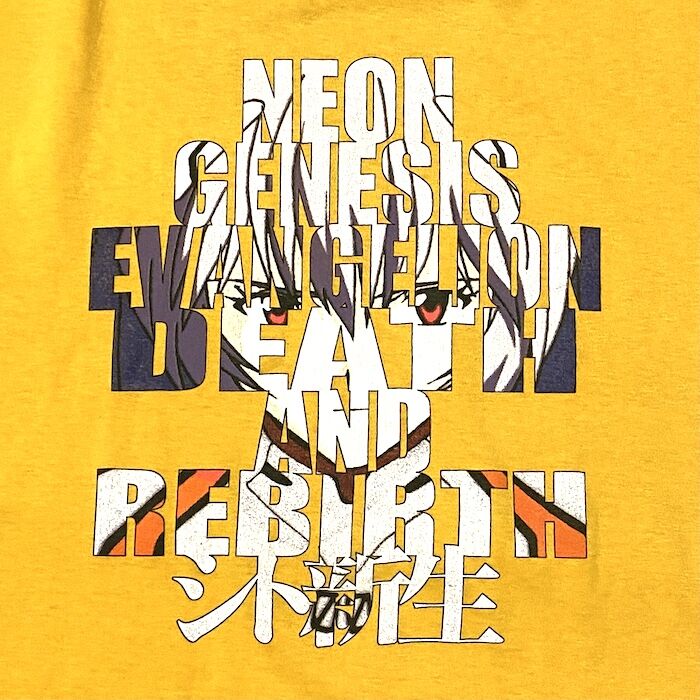 超スペシャル 激レア 90s エヴァンゲリオン tシャツ ファッションビクティム 激レア】90s 新世紀エヴァンゲリオン 綾波レイ アニメTシャツ