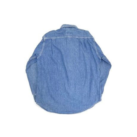 【USED】90'S DKNY LAUNDERED DENIM SHIRT
