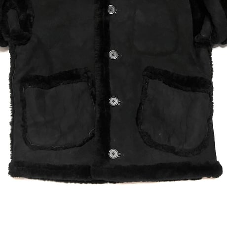 【USED】90'S GRIFFIN Laundry MOUTON BOMBER JACKET