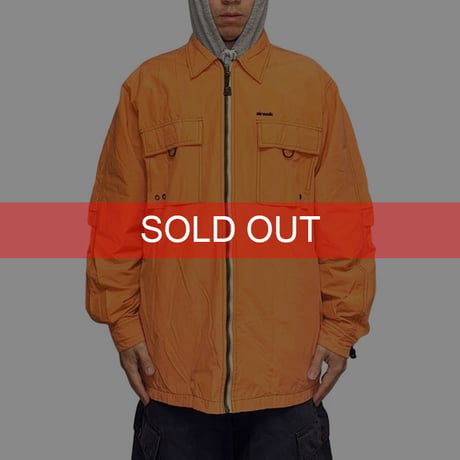 【USED】00's AIR WALK GIMMICK SHIRT JACKET ORANGE