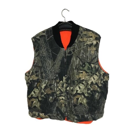 【USED】90'S REVERSIBLE REAL CAMO VEST