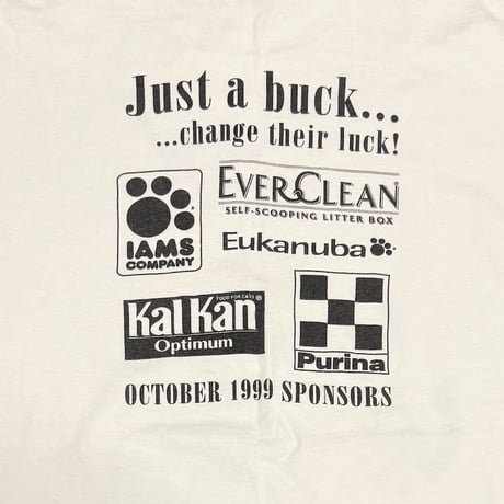 【USED】90's PETsMART where pets find families T-SHIRT
