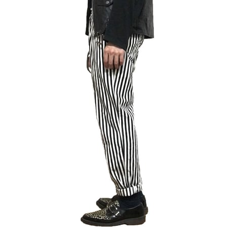 【USED】90'S GIANNI VERSACE STRIPE TROUSERS