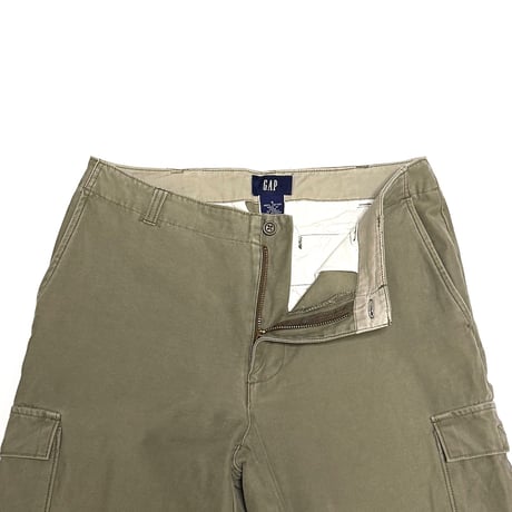 【USED】90's–00's GAP Straight Cargo Pants Urban Olive