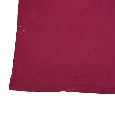 【USED】90's KORN Double-Sided Logo T-shirt Burgundy