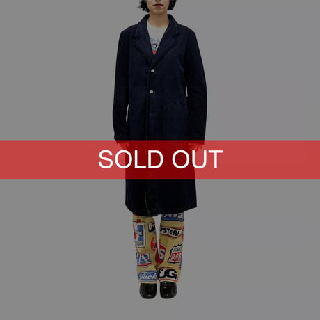 【USED】90's MARITHE FRANCOIS GIRBAUD DENIM COAT
